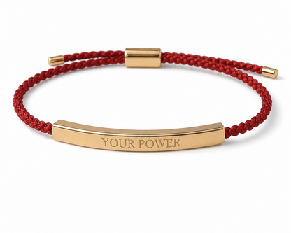 Ana Miller™ Red Bracelet "Your Power"