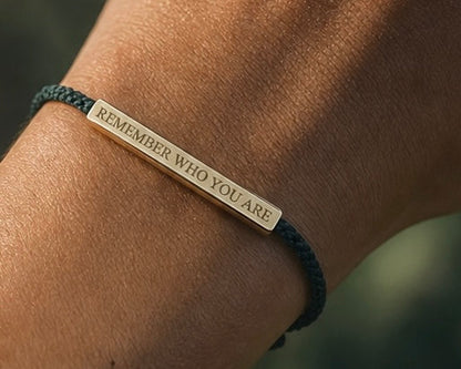 Ana Miller™ Pulsera Verde Recuerda quién eres