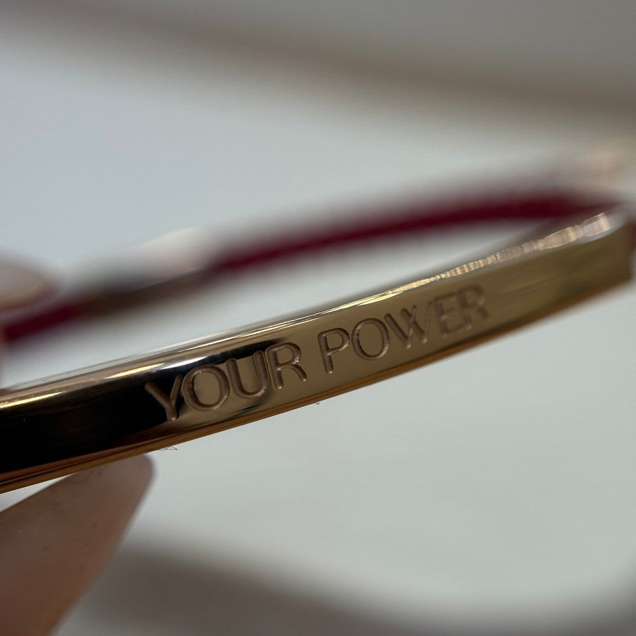 Ana Miller™ Red Bracelet "Your Power"