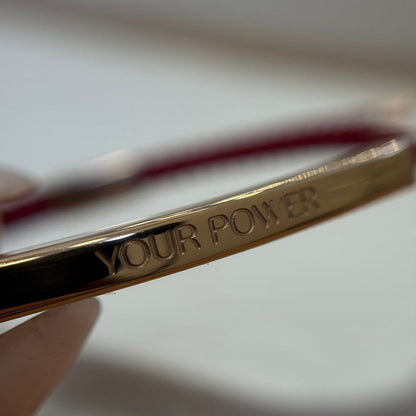 Ana Miller™ Red Bracelet "Your Power"