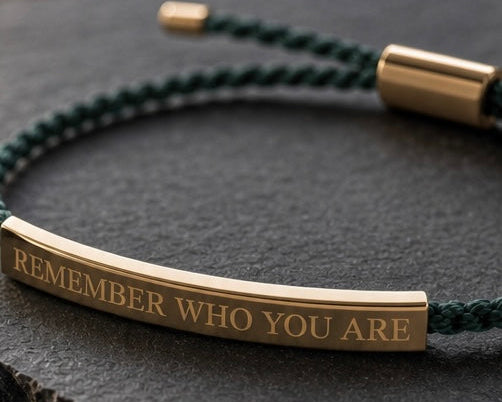 Ana Miller™ Pulsera Verde Recuerda quién eres