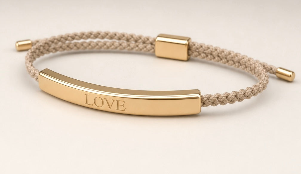 Ana Miller™ Beige Bracelet LOVE