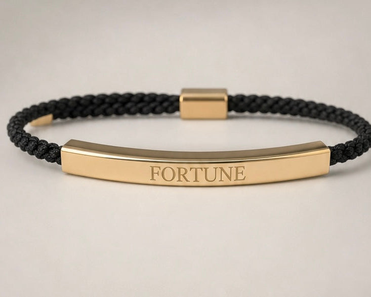 Ana Miller™ Pulsera Negra FORTUNE