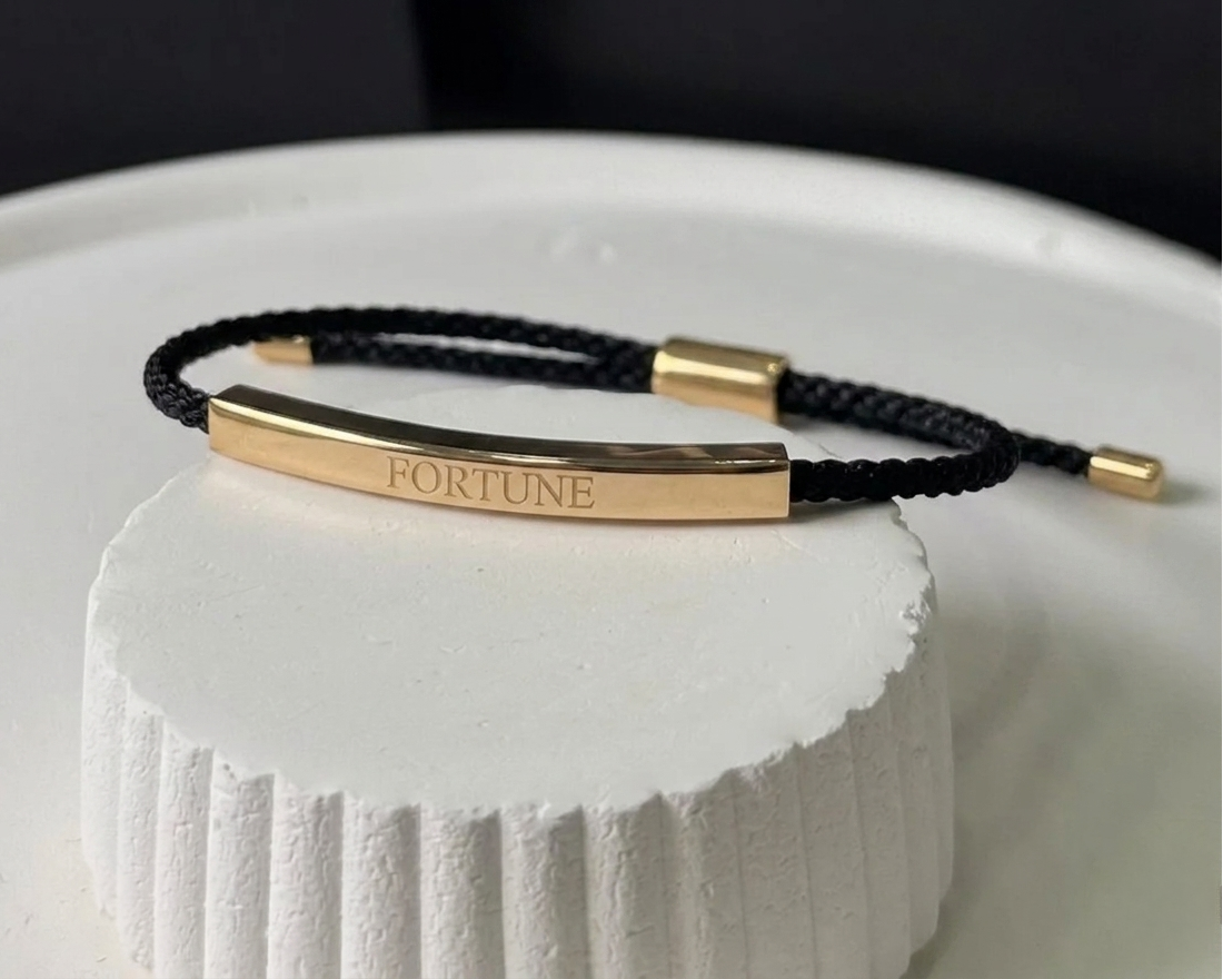 Ana Miller™ Pulsera Negra FORTUNE