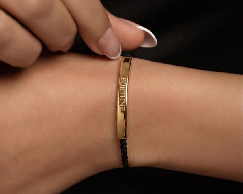 Ana Miller™ Pulsera Negra FORTUNE
