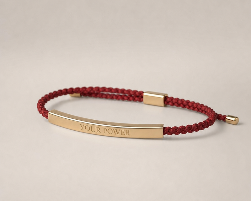 Ana Miller™ Red Bracelet "Your Power"