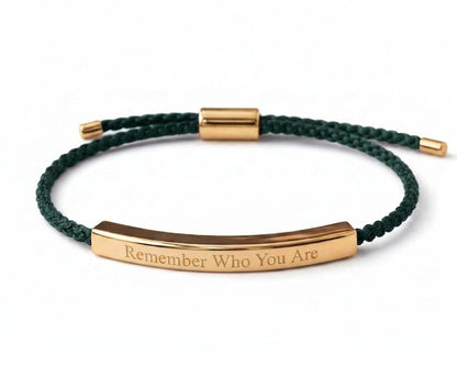 Ana Miller™ Pulsera Verde Recuerda quién eres