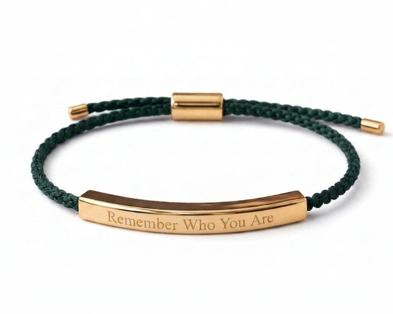 Ana Miller™ Pulsera Verde Recuerda quién eres
