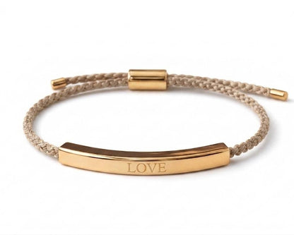 Ana Miller™ Beige Bracelet LOVE