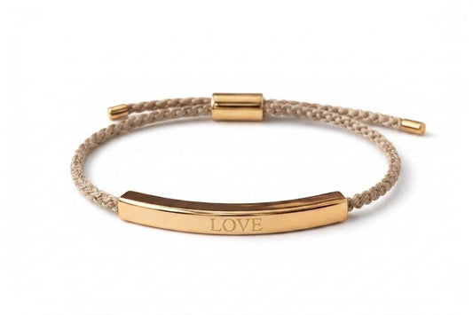 Ana Miller™ Beige Bracelet LOVE